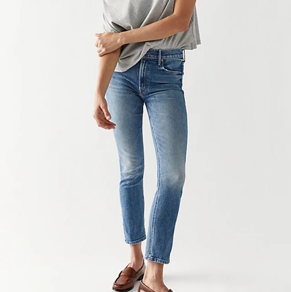 Mother The Mid Rise Dazzler Ankle In Other Moods Size 31 Nwt